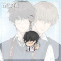Anime Lost in The Cloud Acrylic Keychain Women Cirrus Skylar KeyChain Man Korean BL Manwha KeyRing Bag Pendant Sign Gift. 