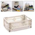 Collapsible Storage Crate Storage Bin Organizer for Kitchen Classroom Office. 