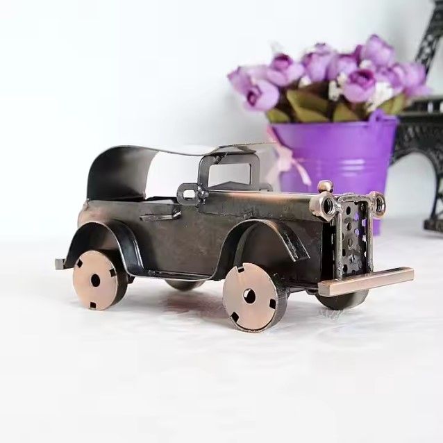 Metal%20Crafts%20Vintage%20Wecker%20Model%20Mini%20Toy%20Vehicles%20Car%20for%20Home%20Decoration%20-%20Image%206