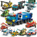 【Krystal】6-in-1 Mini Brick Building Blocks Toy Set, Micro Block Assembling 6+, Creative Educational Play, Lєgσ Style.