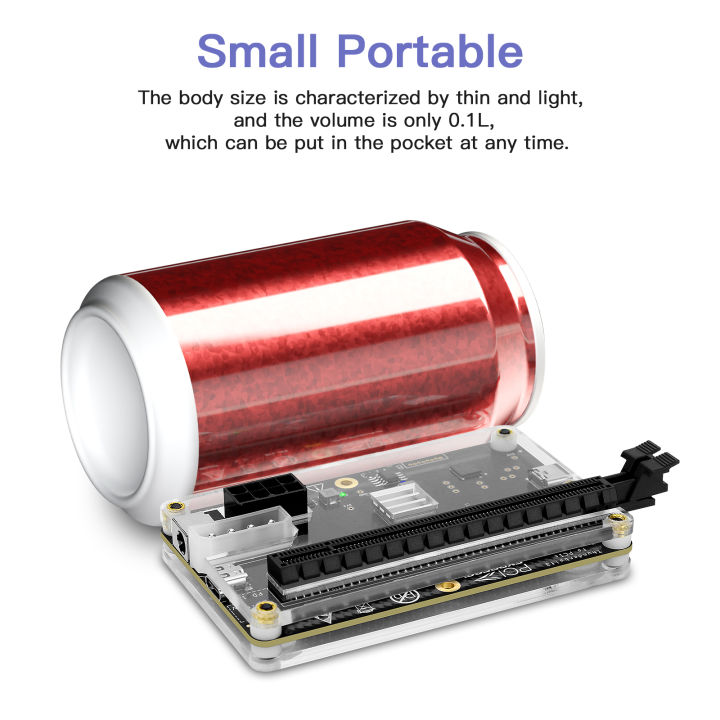 HAMGEEK%20Official%20MateDock%20External%20Graphics%20Card%20Dock%20External%20GPU%20Dock%20with%20USB4%20Data%20Cable%20for%20Thunderbolt%204%20and%203%20FLEX/ATX%20-%20Image%205