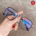 Anti-reflective Silver Frame Blue light and radiation proof UV400 Squire shape sunglass for man - Sun Glass For Men. 