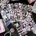 Zaomao Y2K Girls series stickers Korean domi dumb film gooka anime character hand account DIY decorative sticker. 