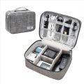 Travel Gadget Cable Storage Bag Organizer Digital Electronic Organizer Portable USB Data Line Charger Plug Power Bank Mobile Storage Bag. 
