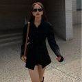 White Western Style Slimming Long-Sleeved Shirt Women's Design Sense Niche 2024 Spring and Autumn New Outdoor Shirt.