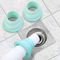1/3/5pcs Random Color Sewer Seal Ring Kitchen Pipe Deodorant Sealing Plug Floor Drain Seal Washing Machine Drain Pipe Tool. 