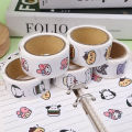 200Pcs/Roll Sanrio Mymelody Kuromi Cartoon Sticker Hand Account Stationery Cute Kawaii Toys Gifts Decoration Stickers.