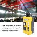 Electric Hoist Crane Pushbutton Switch Effective Industrial Up Down Driving Push Button Switch AC250V 5A 500V 2A Safe Easy To Operate for Industrial Control. 