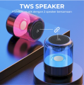 KISONLI LP-5S Bluetooth Wireless Mini Speaker Battery 800 mAh With RGB Light.