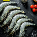 Black Tiger Shrimp Head On Skin On Medium 15-16pcs 500g. 