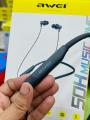Awei G83BL Neckband Bluetooth Earphones. Bluetooth V5.4 Music Control & HD Calling Support Sports Wireless Headphone. 