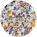 10/30/50pcs Disney Cute Cartoon Mickey Mouse Stickers Decals Guitar Laptop Phone Luggage Motorcycle Waterproof Sticker Kid Toy.