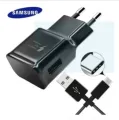 Samsung Adaptive Fast Charger Type C For Samsung Galaxy S3 S4 S5 S6 S6 EDGE S7 S8 Edge Quick Charge Power Adapter With Micro USB Type-C Cable - Black & White. 