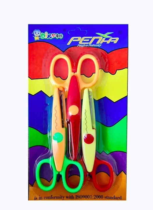 Art%20And%20Craft%20Zig%20Zag%20Paper%20Scissor%20(Set%20Of%203)%20-%20Cutter%20-%20Image%204