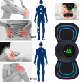 New Portable Mini Electric Neck Massager Back Body Portable With USB Charging Cable,EMS Electric Pulse Neck Massager Cervical Massage Patch Back Sticker Muscle Stimulator Portable Relief Pain Relax Massageador - Pure Mall. 
