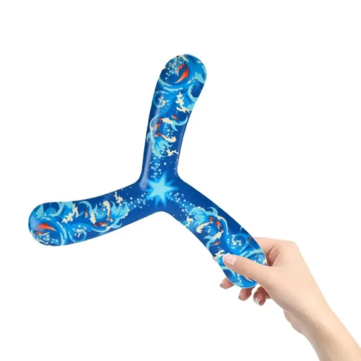 1Pcs%20Three-leaf%20Boomerang%20Dart%20PU%20Flying%20Disc%20Throwing%20Toy%20Parent-child%20Interactive%20Flying%20Kids%20Outdoor%20Game%20Props%20-%20Image%204
