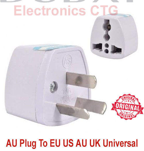 Universal 3Pin AU NZ Power Plug Adapter 3 pin New Zealand Australia Travel Plug US/UK/EU to AU/NZ Plug Converter 3 Pin BDM