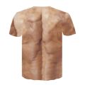 Men's T-shirt Summer Funny Body Six-pack abs Muscle T Shirt Camisetas Hombre 3D Print Short Sleeve Fitness Shirt Streetwear.