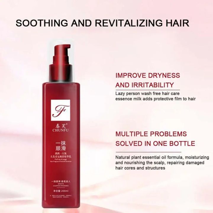 Hair%20Smoothing%20Leave-in%20Conditioner%20200ml%20A%20Of%20Magical%20Hair%20Care%20Product%20Repairing%20Hairs%20Damaged%20Quality%20For%20Women%201%20bottle%20Loser%20Lione%20-%20Image%206