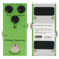 Mini Overdrive Electric Guitar Effects Pedal Overdrive Volume Tone Knob Effect Pedals With Steel Metal Shell.