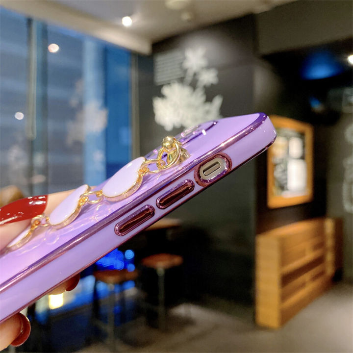 Phone%20case%20OPPO%20A92%20Soft%20Case%20Transparent%20Plating%20Electroplating%20Shiny%20Cases%20+%20Love%20Bracelet%20For%20OPPO%20A92%20Cover%20-%20Image%206