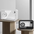 Portable Creative Colorful Transparent Glass Wireless Bluetooth Speaker Outdoor HiFi Stereo Subwoofer Sound Box 블루투스 스피커.