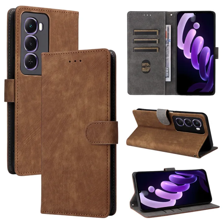 Itel%20City%20100%20Wallet%20Phone%20Case%20with%20RFID%20Blocking%20Credit%20Card%20Holder,PU%20Leather%20Flip%20Folio%20Case%20Wallet%20with%20Kickstand%20Protective%20Case%20for%20Itel%20City%20100%20-%20Image%203