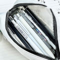 Cute Student Large Capacity Pencil Box Stationery Bag Plush Portable Pencil Case Layor. 