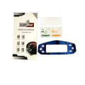 Motorcycle dashboard cover with screen protector for Fz v3 or bike meter cover-blue.