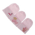Baby Cartoon Pattern Knit Hat Cartoon Embroidery Labeling Newborn Baby Cap Personalized Embroidered Baby Hat (0-6M).
