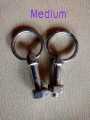 Ring Lock Koira Nut Boult System for Door Lock Medium - 1 Pair. 