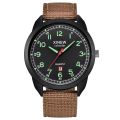 【Exclusive Offer】Military Nylon Waterproof Date Quartz Analog Men Quartz Wrist Watches Wrist Dress Watch. 