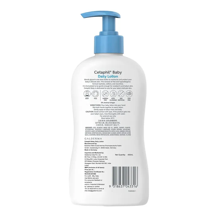 Cetaphil%20Baby%20Daily%20Lotion%20400ml%20with%20Shea%20Butter%20Vitamin%20E%20-%20Image%203