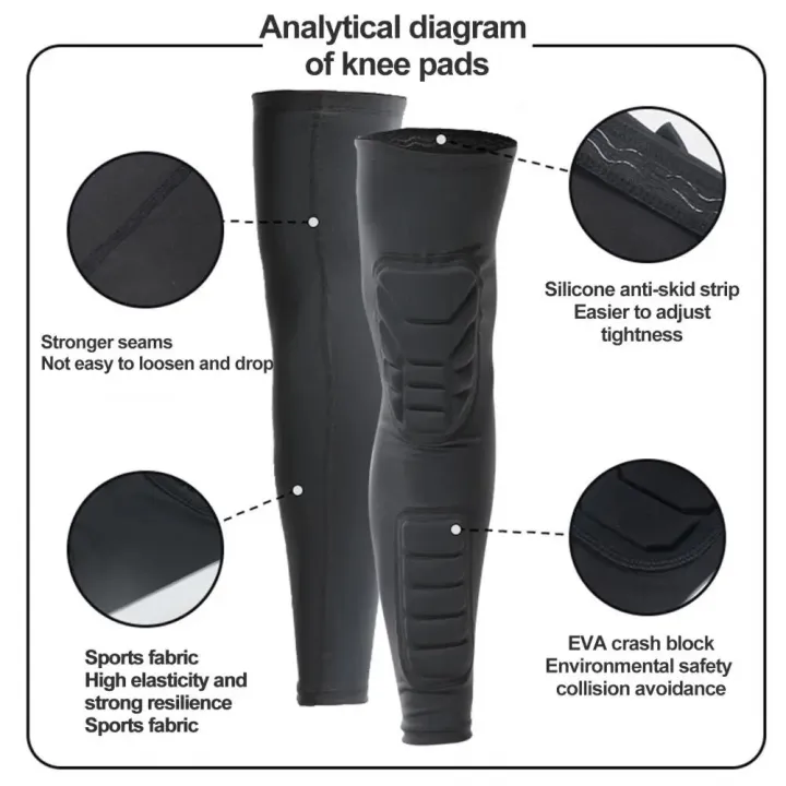 1Pc%20Sports%20Knee%20Pad%20Shin%20Guard%20High%20Elastic%20Breathable%20Impact%20Resistant%20Shin%20Sleeve%20Protective%20Football%20Equipment%20-%20Image%204