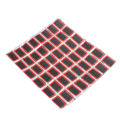 Romeng La 48pcs Bicycle Tire Rubber Patch Kit with Glue Bike Inner Tube Puncture Repairing. 