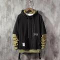 Hoodie Sweatshirt Mens  Hop Pullover Hoodies Streetwear Casual Fashion Clothes colorblock hoodie  cotton. 