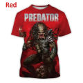 New Predator Unisex Men's 3D Printed T-shirt Casual Fashion Short Sleeve Top Designer Graphic T Shirts Ropa Hombres Cheap Tshirt.