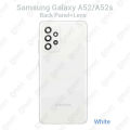 For Samsung Galaxy A52 A52s Full Body Housing (Side Frame + Back Panel Housing + Camera Glass Back shell) Replacement Spare Parts. 