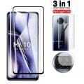 For Xiaomi Redmi Note 9 Pro 5G/ Mi 10T Lite 3-in-1 Combo Pack (Full Screen Protector Ceramic Matte +Camera Lens Protector +Back Poly) (Not Glass). 