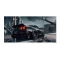 Car Wall Art Picture GTR R34 VS Supra Vehicle Modern Canvas Painting Poster and Print for Living Room Bedroom Home Decor. 
