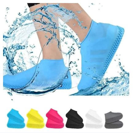 Premium Silicone Waterproof Shoe Cover – Reusable & Anti-Slip