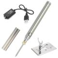 Portable Soldering Iron Wireless Soldering Iron Solder Pen ed,Wireless Charg Welding Tool. 