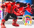 Red Hulk Rubber Figure Video Game Character. 