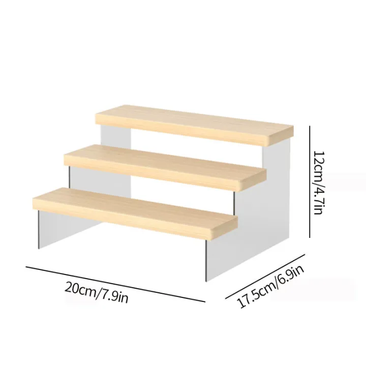 Solid%20Wood%20Acrylic%20Display%20Stand%20Desk%20Perfume%20Storage%20Rack%20Nail%20Polish%20Organizer%20Shelf%20Transparent%20Trapezoidal%20Doll%20Display%20Rack%20-%20Image%207