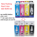 Refill Ink 664 4 Color Set (4 Bottle) For Epson L120 L130 L132 L210 L220 L310 L365 L380 L382 L486 L550 L565 L800 L805 L1300 L1455. 