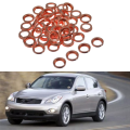Oil Drain Plug Washer-150 x Oil Drain Plug Gasket-copper color.