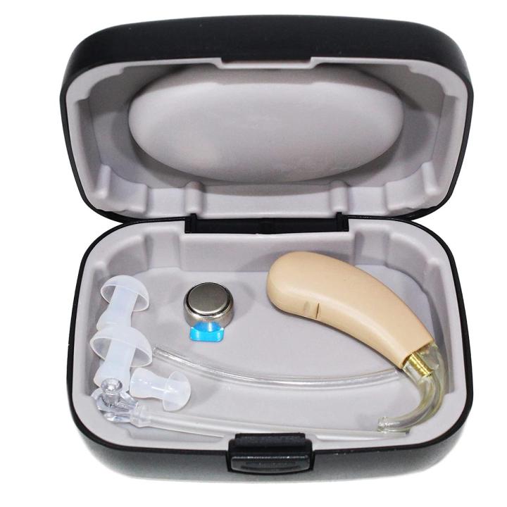 Unisound Germany Made With One Years Warrenty hearing aid Machine, sound amplifier, hearing aids, Ear Machine Hearing for Old Age Digital Hearing Aid - Beige
