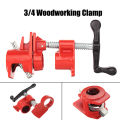 3/4 Inch Wood Gluing Pipe Clamp Heavy Duty Cast Iron Woodworking Tool.