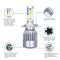 বাইকের জন্য c6 led হেডলাইট h4-1 পিস - bike accessories. 