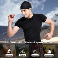 Lightweight Moisture Absorbing Workout Headbands for Men Quick-Dry Non Slip Stretchy Sweatband Breathable Comfortable Men‘s Sports Hairband Football. 